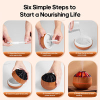 Nawilżacz powietrza w stylu kominka™